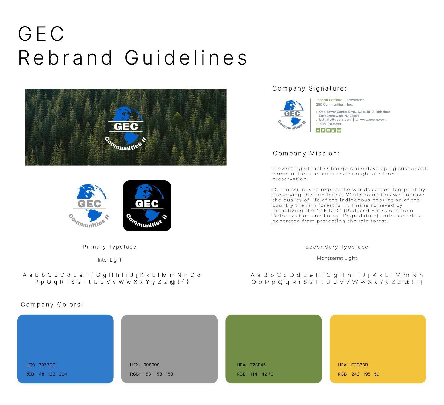 GEC Rebrand Guidelines