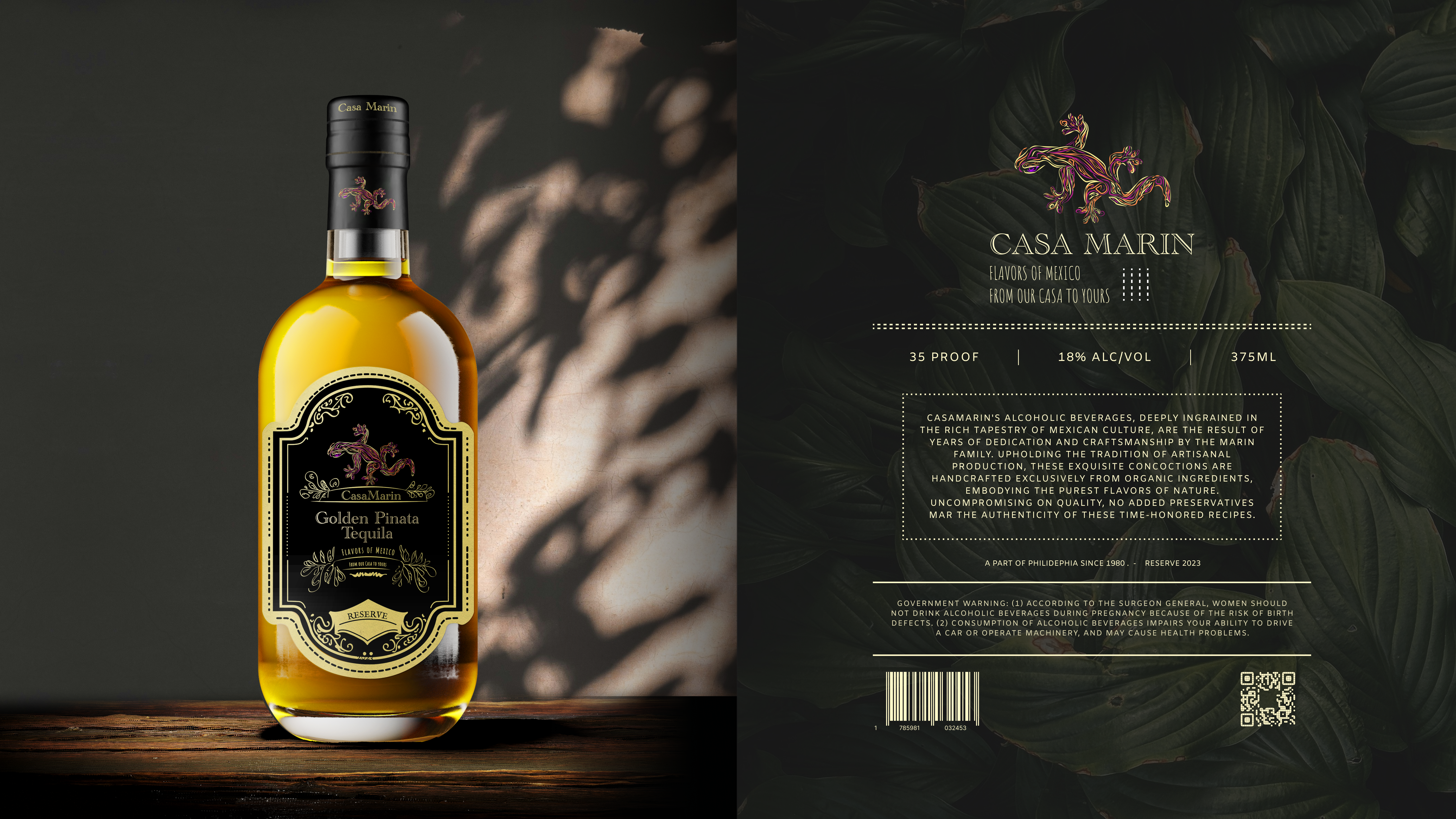 Golden Piñata Tequila