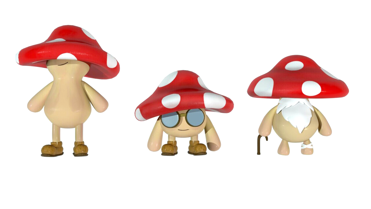 Final character renders