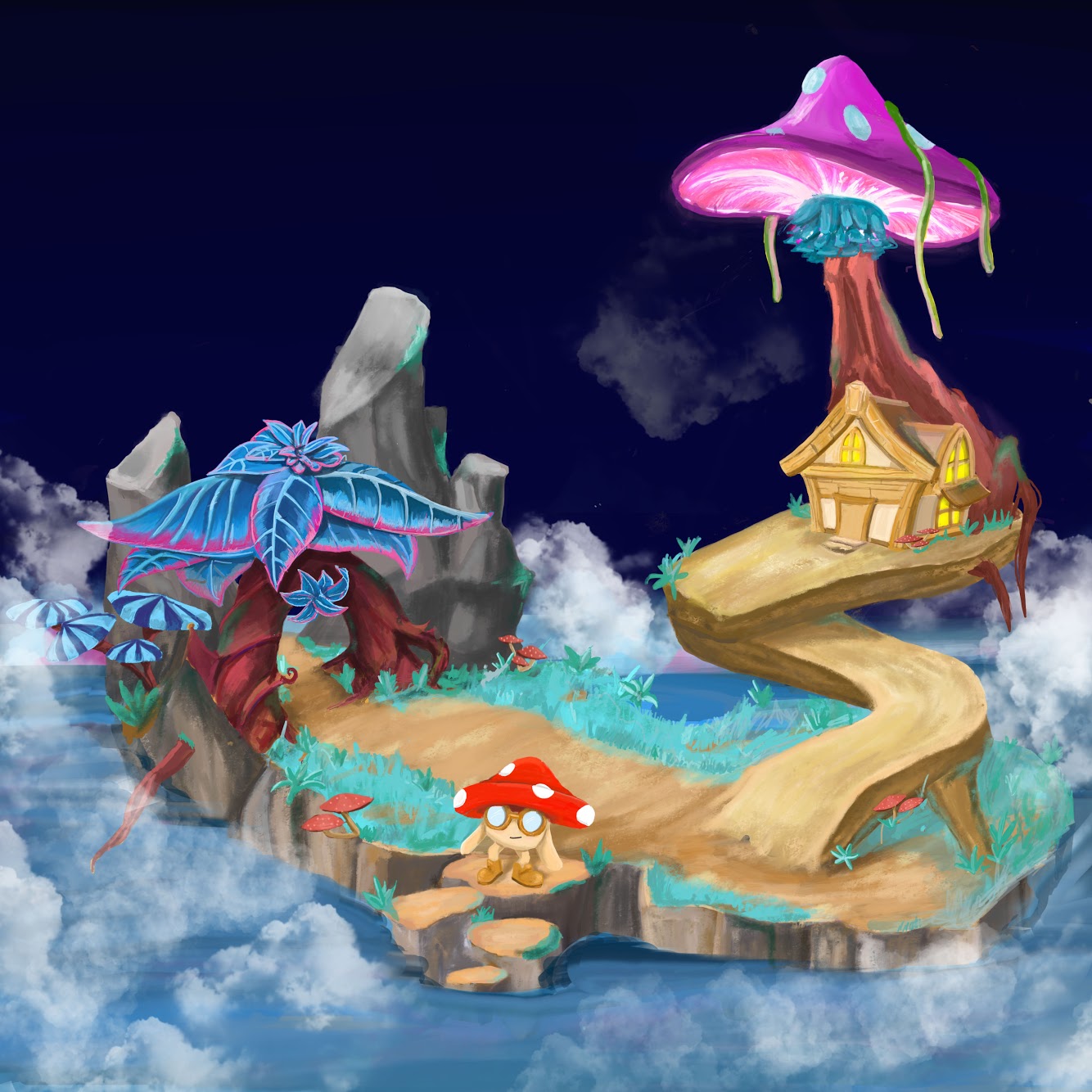 Scout's Well world concept art