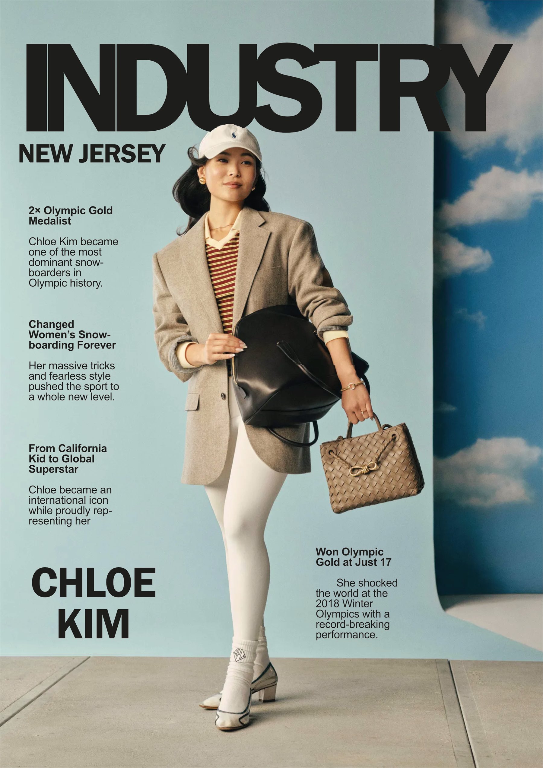 Industry Magazine spread, opening