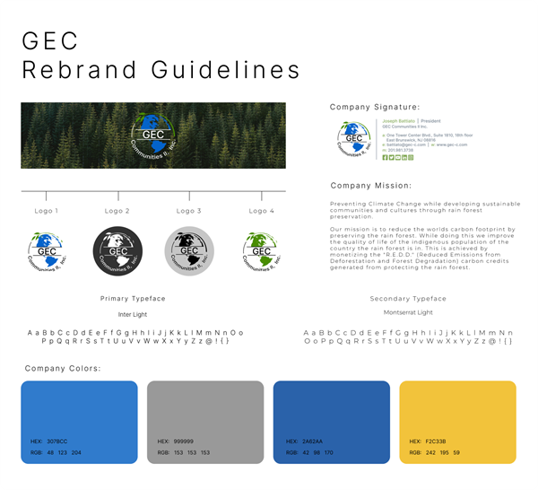 GEC Communities II rebrand